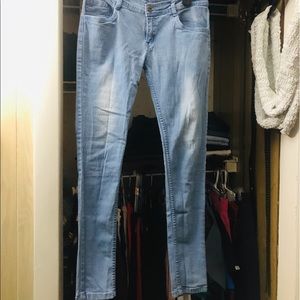 Light Blue Skinny Jeans